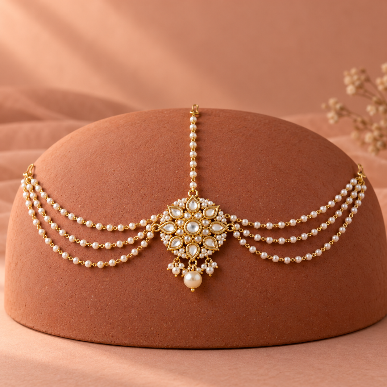Pearl Moti Sheeshphool